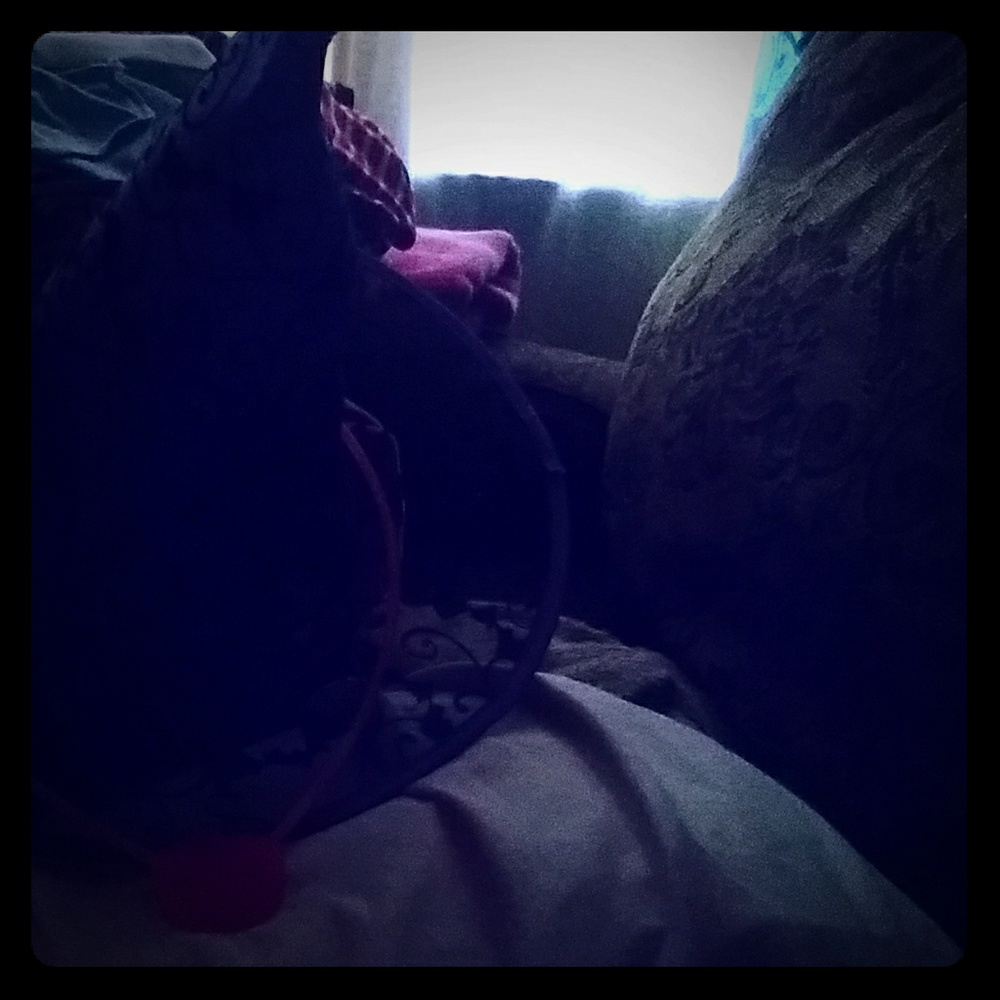 Hat and glow sticks